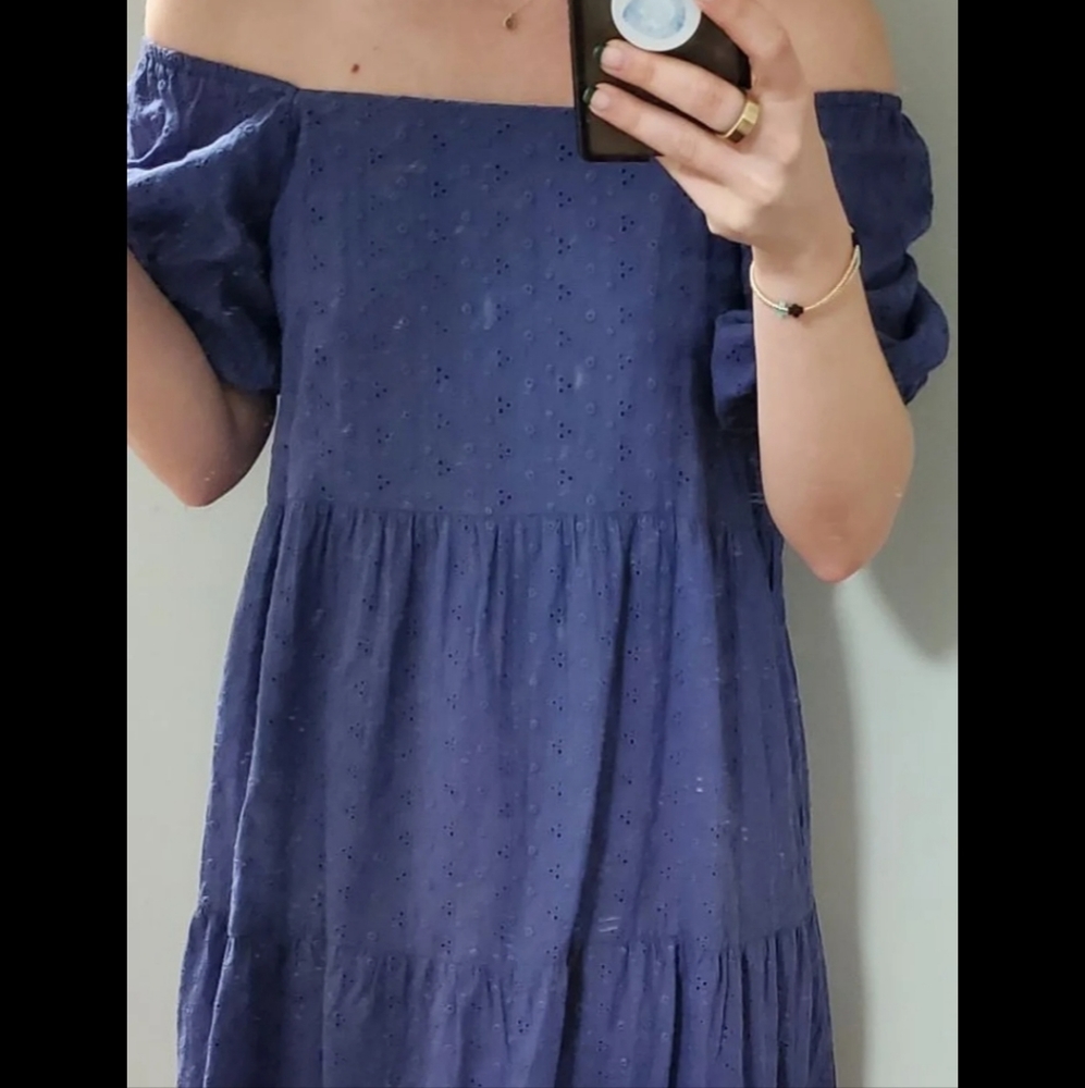 Blue summer dress